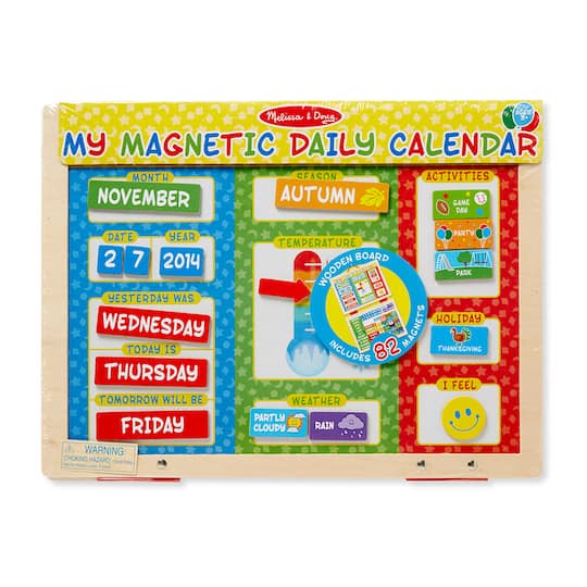 Melissa & Doug® My Magnetic Daily Calendar | Michaels®